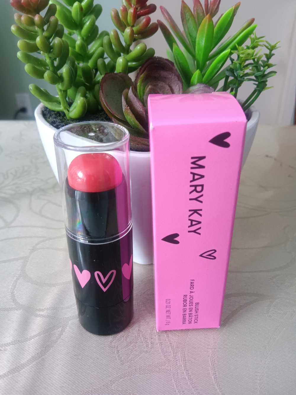 Mary Kay Pink Cream Blush Stick - Soft Pink